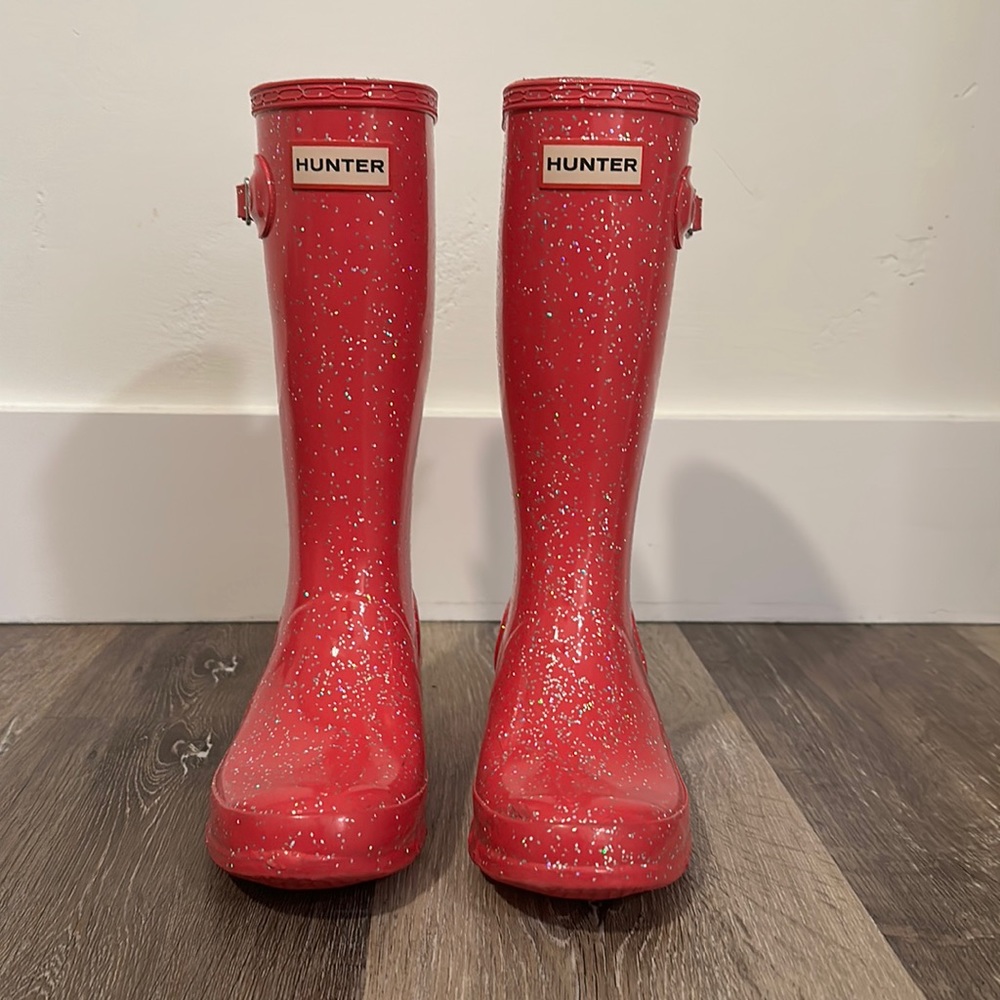Girls Hunter Boots Size 3